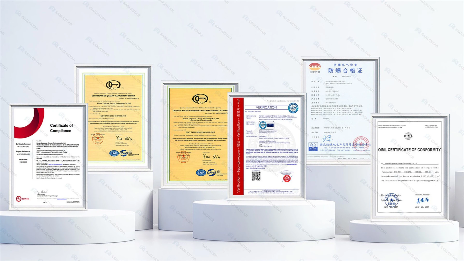 Eaglestar Certifications Eaglestar Certifications